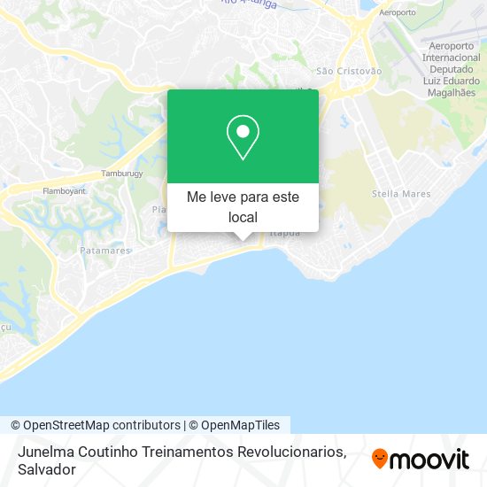 Junelma Coutinho Treinamentos Revolucionarios mapa