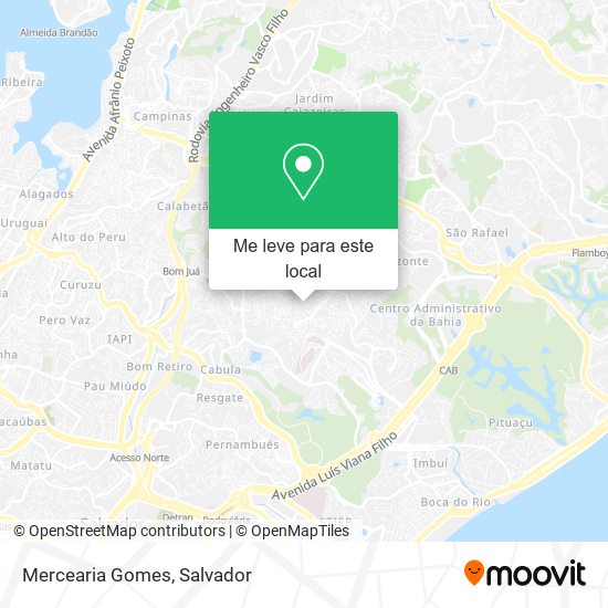Mercearia Gomes mapa