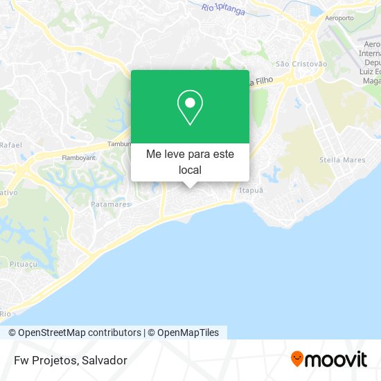 Fw Projetos mapa