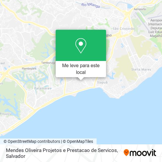 Mendes Oliveira Projetos e Prestacao de Servicos mapa