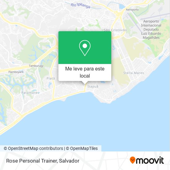 Rose Personal Trainer mapa