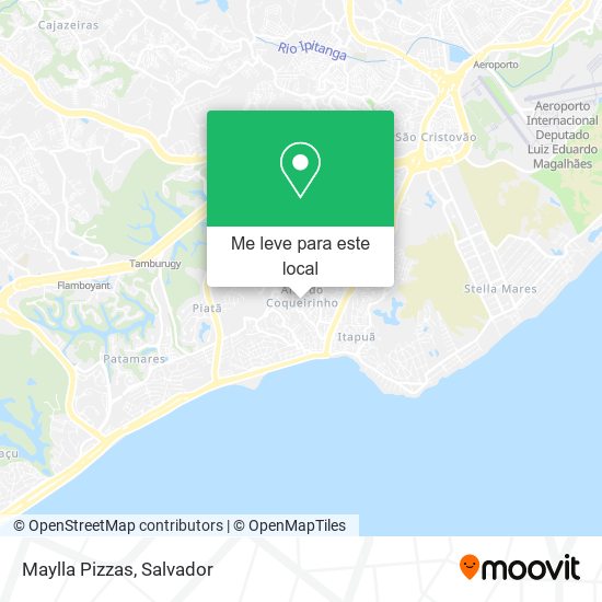 Maylla Pizzas mapa