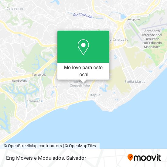 Eng Moveis e Modulados mapa