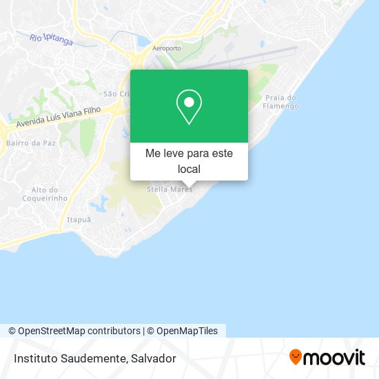 Instituto Saudemente mapa