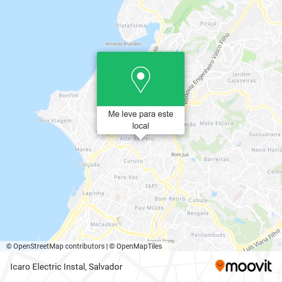 Icaro Electric Instal mapa