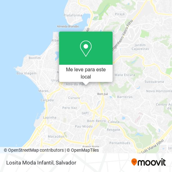 Losita Moda Infantil mapa