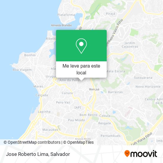 Jose Roberto Lima mapa