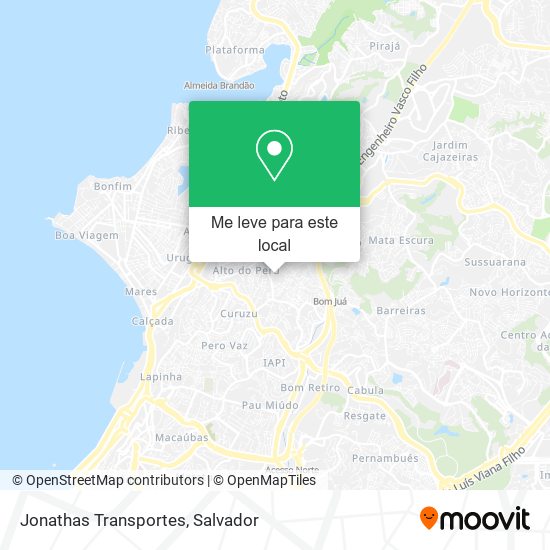 Jonathas Transportes mapa