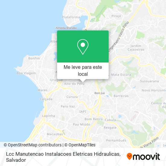 Lcc Manutencao Instalacoes Eletricas Hidraulicas mapa