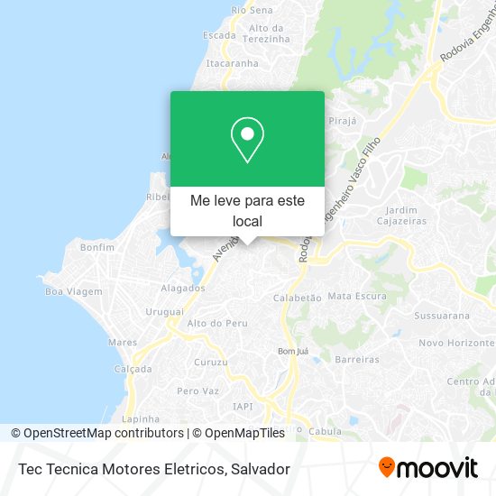 Tec Tecnica Motores Eletricos mapa