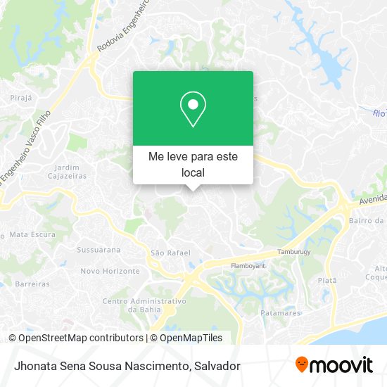 Jhonata Sena Sousa Nascimento mapa