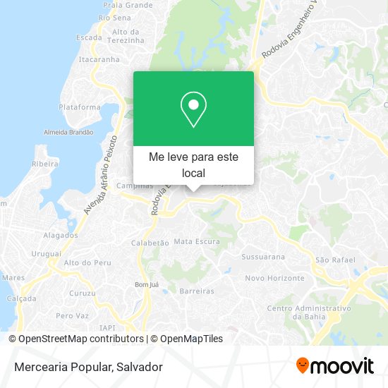 Mercearia Popular mapa