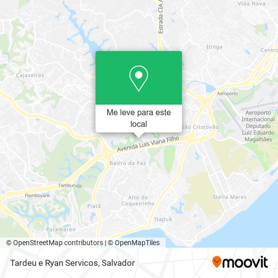 Tardeu e Ryan Servicos mapa