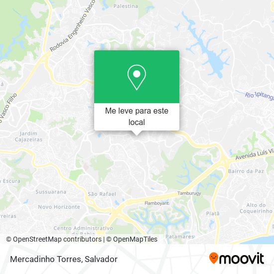 Mercadinho Torres mapa