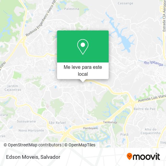 Edson Moveis mapa