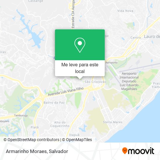 Armarinho Moraes mapa