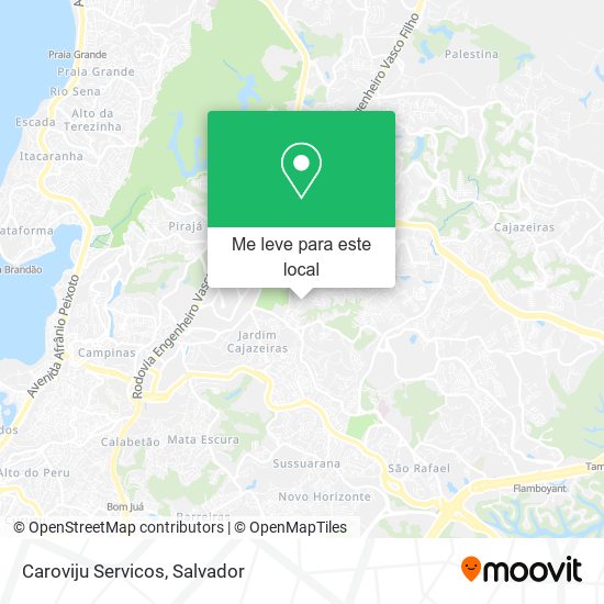 Caroviju Servicos mapa