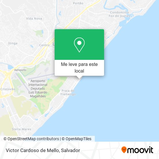 Victor Cardoso de Mello mapa