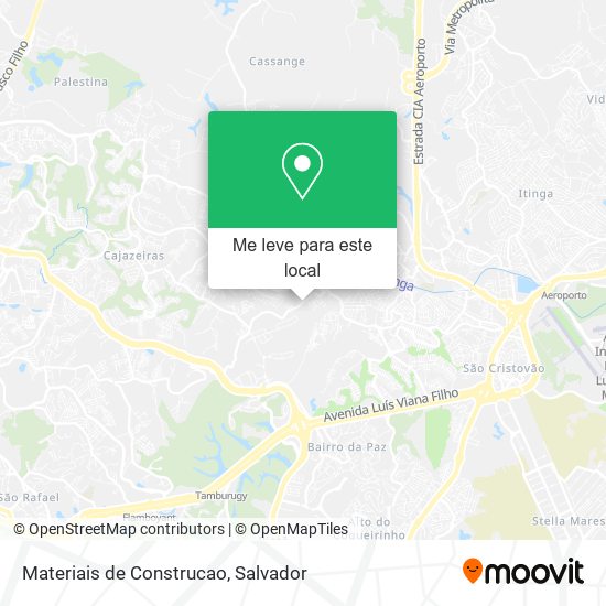 Materiais de Construcao mapa