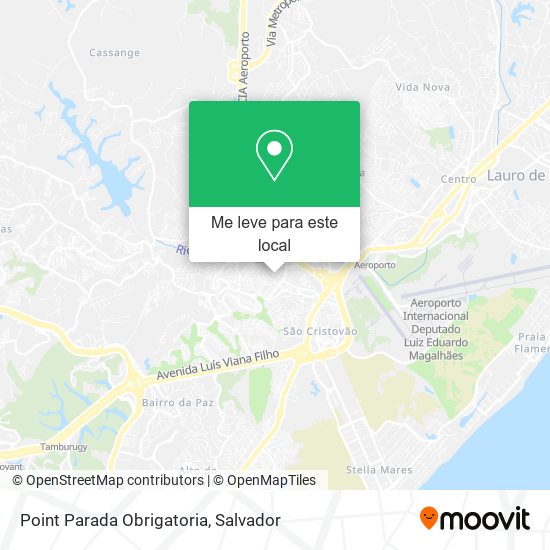 Point Parada Obrigatoria mapa