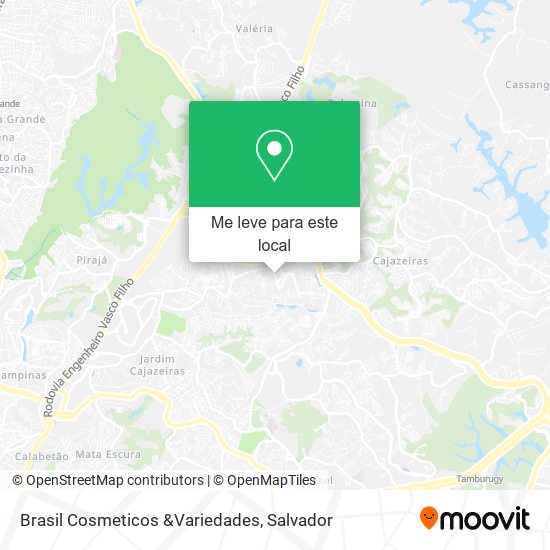 Brasil Cosmeticos &Variedades mapa