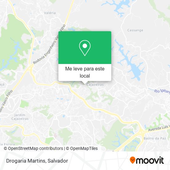 Drogaria Martins mapa