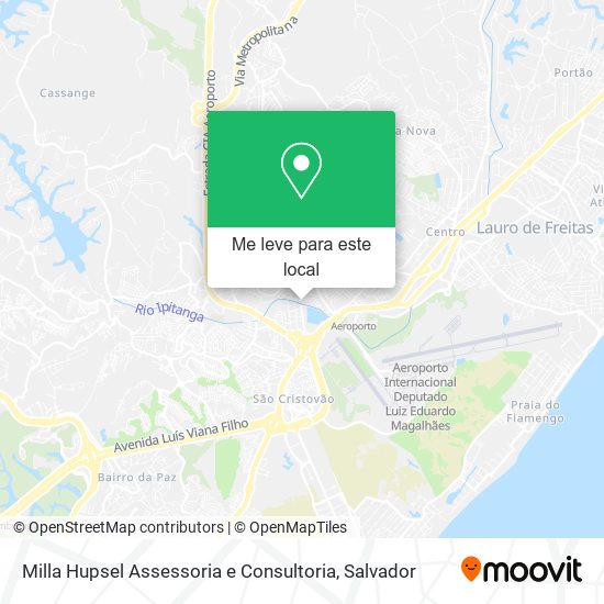 Milla Hupsel Assessoria e Consultoria mapa