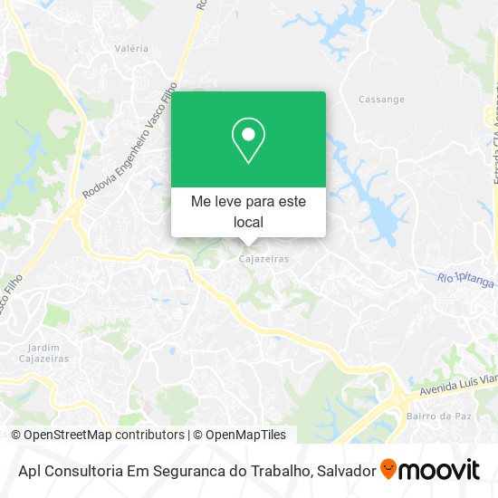 Apl Consultoria Em Seguranca do Trabalho mapa