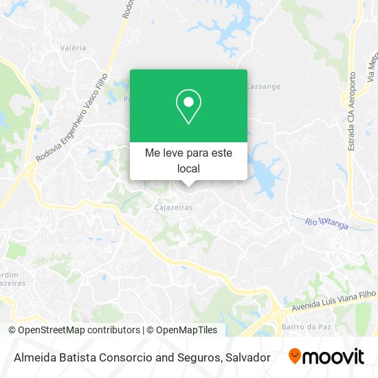 Almeida Batista Consorcio and Seguros mapa