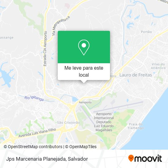 Jps Marcenaria Planejada mapa