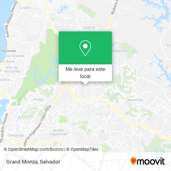 Grand Monza mapa
