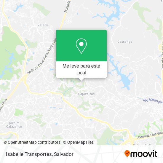 Isabelle Transportes mapa