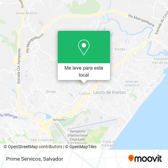 Prime Servicos mapa