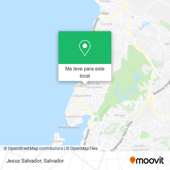 Jesus Salvador mapa