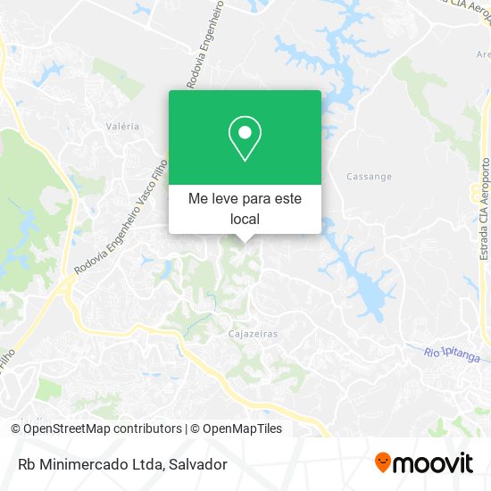 Rb Minimercado Ltda mapa