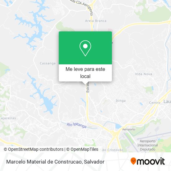 Marcelo Material de Construcao mapa