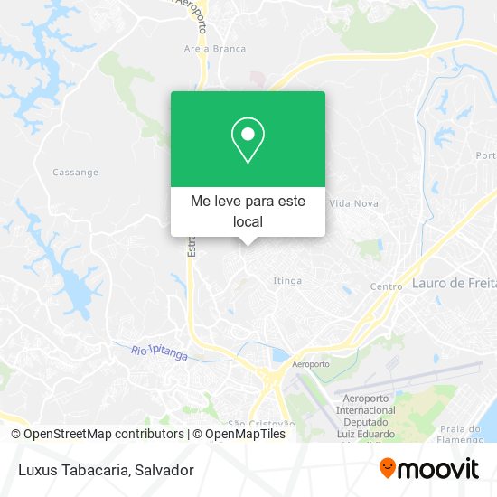 Luxus Tabacaria mapa