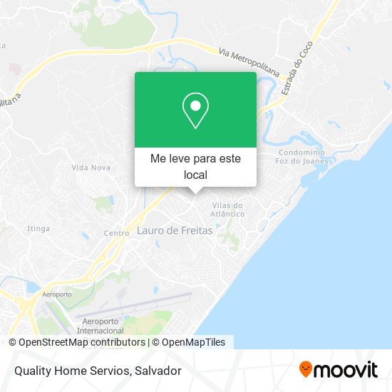 Quality Home Servios mapa