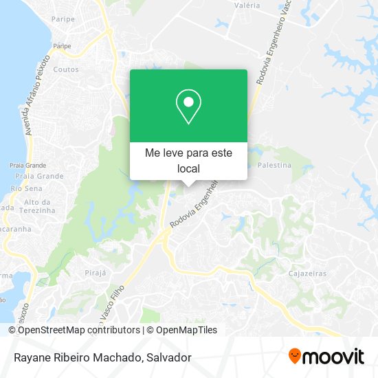 Rayane Ribeiro Machado mapa