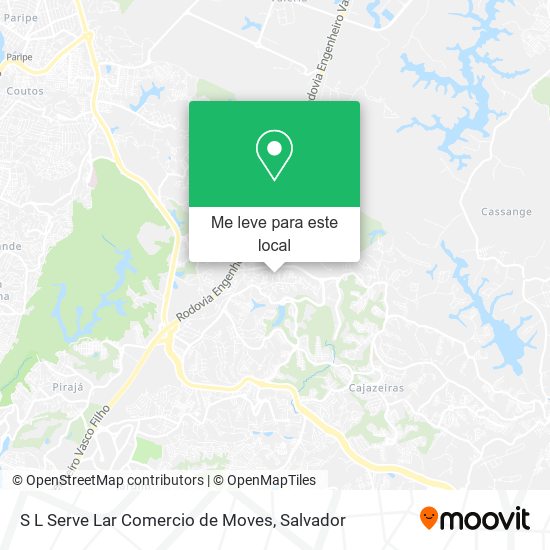 S L Serve Lar Comercio de Moves mapa