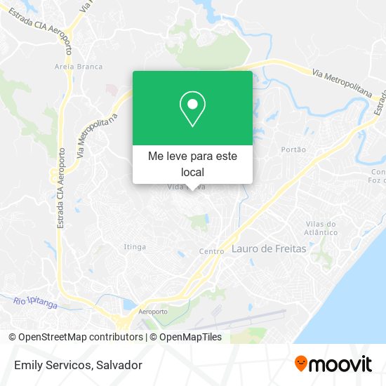 Emily Servicos mapa