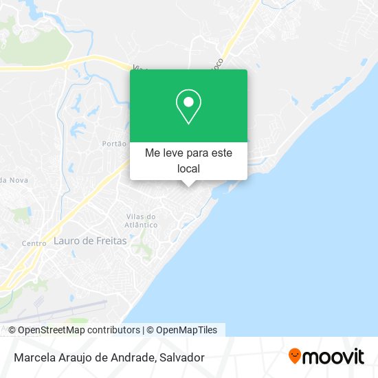 Marcela Araujo de Andrade mapa