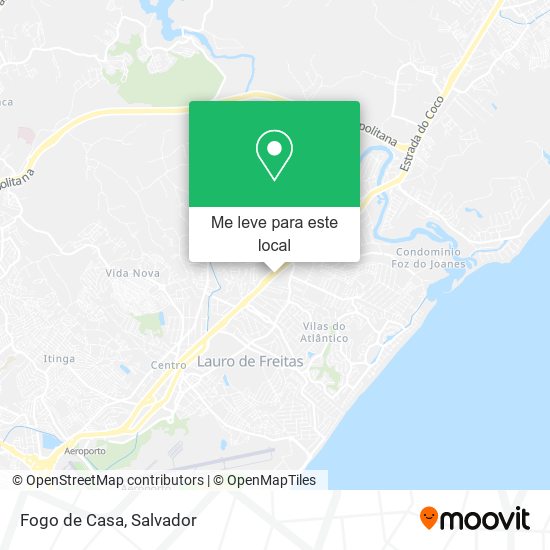 Fogo de Casa mapa