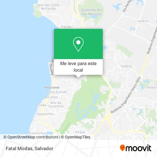 Fatal Modas mapa