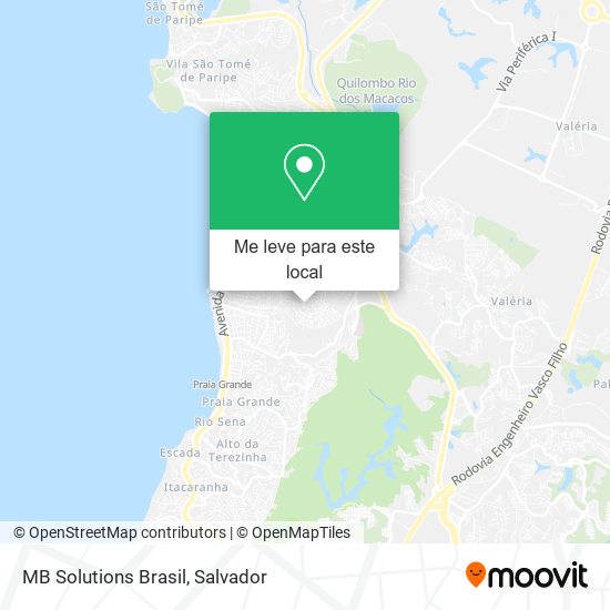 MB Solutions Brasil mapa