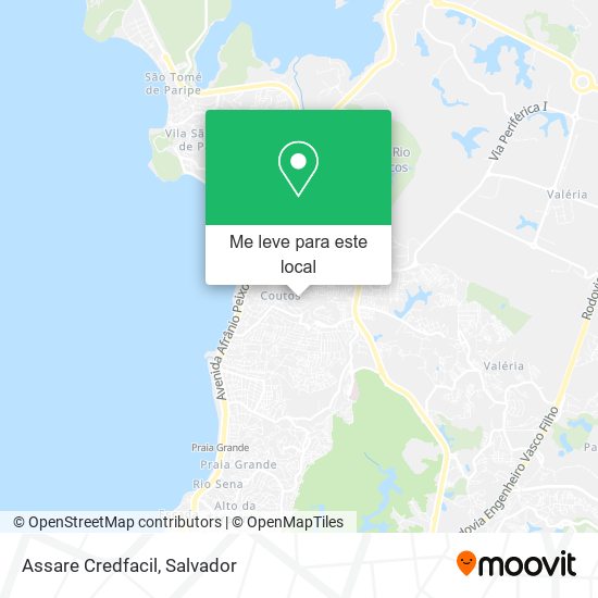 Assare Credfacil mapa