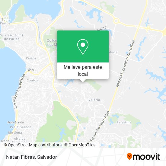 Natan Fibras mapa