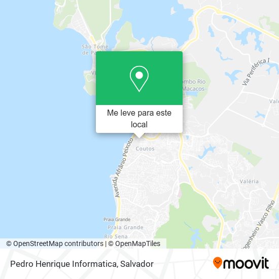 Pedro Henrique Informatica mapa