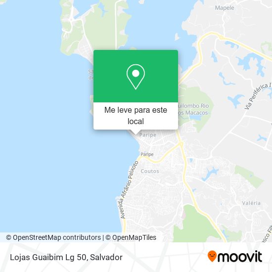 Lojas Guaibim Lg 50 mapa