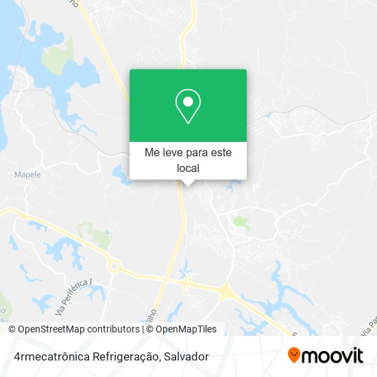 4rmecatrônica Refrigeração mapa